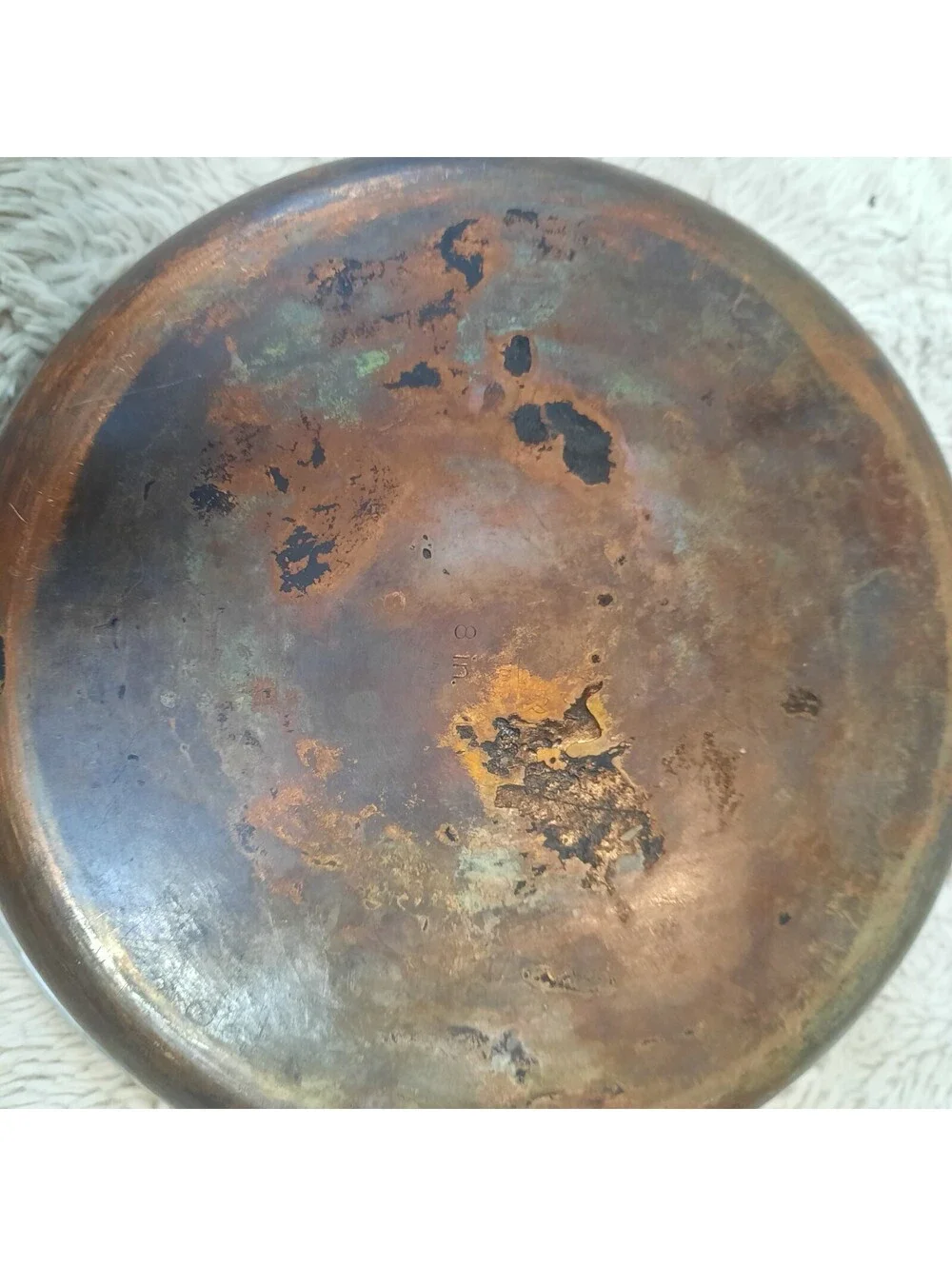 VINTAGE REVERE WARE COPPER CLAD BOTTOM 8